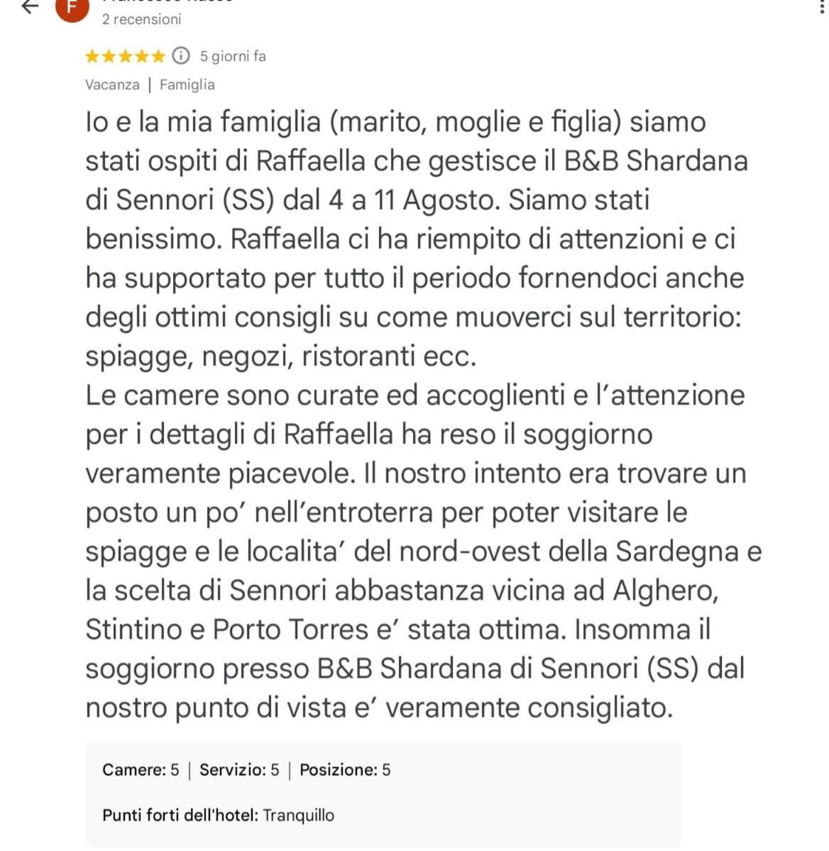 B&B Shardana Sennori Zewnętrze zdjęcie